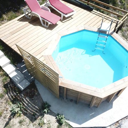 Chalet Sur Pilotis Avec Piscine Privee Lucéram Buitenkant foto
