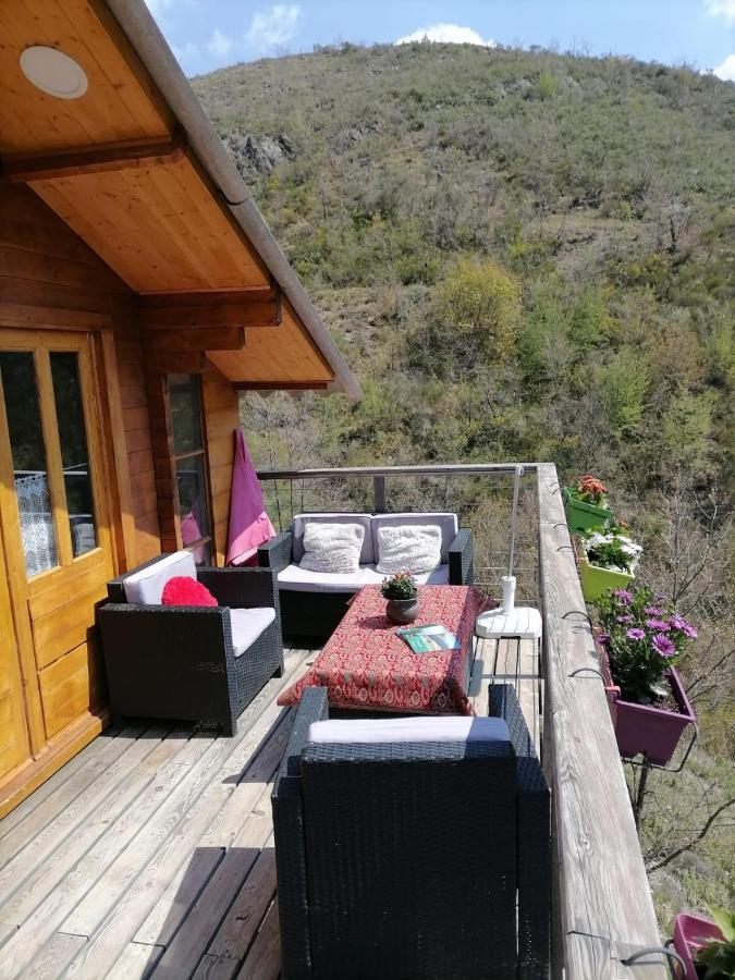 Chalet Sur Pilotis Avec Piscine Privee Lucéram Buitenkant foto